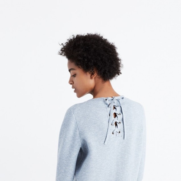 Madewell Sweaters - Laced-Back Pullover Sweater